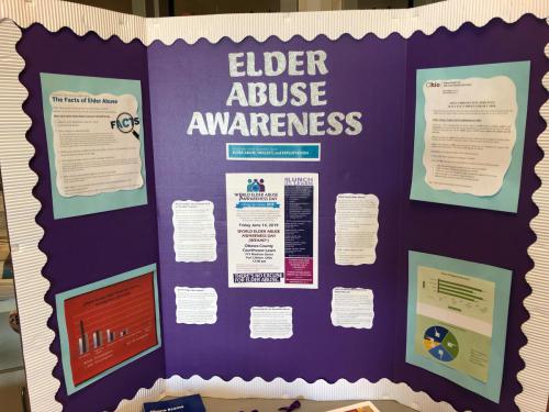 Elder Abuse Poster Boards 2019
